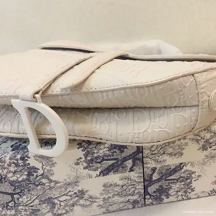 Cheap Calfskin Oblique White Embossed Bag Saddle Christian Ultramatte Dior 0530 Luxury